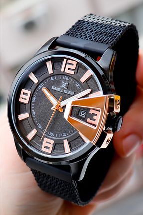 ساعت مچی قهوه ای مردانه 44 میلی متر Daniel Klein - کد 45991417