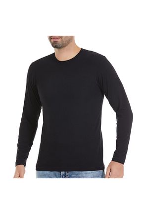 بادی مشکی مردانه یقه دوچرخه Yıldız Çamaşır - کد 218041598