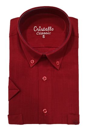 پیراهن سایز بزرگ قرمز مردانه سایز بزرگ Cristallo - کد 218682771