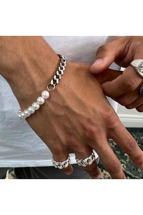 دستبند جواهر زنانه مروارید imperial accessories - کد 218907556