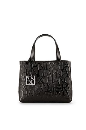 کیف دوشی مشکی زنانه پلی استر Armani Exchange - کد 66381358