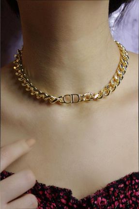 گردنبند جواهر طلائی زنانه Rams Bijuteri - کد 66595289
