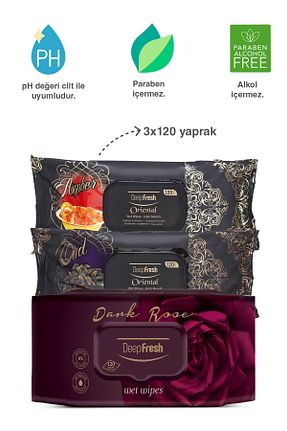 دستمال مرطوب Deep Fresh - کد 50943095