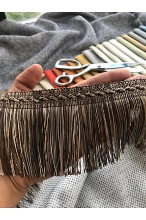 اکسسوری پرده قهوه ای Saççax Exclusive - کد 55461049