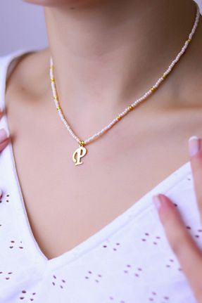 گردنبند نقره طلائی زنانه 925 عیار MySilvers - کد 67261762