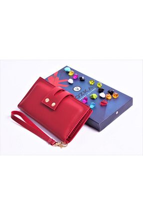 کیف دستی قرمز زنانه ابعاد بزرگ Ozka Leather Collection - کد 95680002