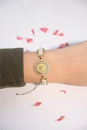 دستبند طلا زرد زنانه 8 عیار aytekgold - کد 219962162