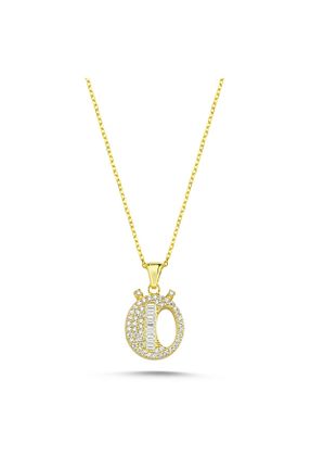 گردنبند نقره خاکی زنانه 925 عیار Genel Markalar - کد 220291778