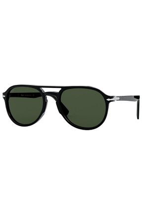 عینک آفتابی مشکی زنانه پلاریزه Persol - کد 220208011