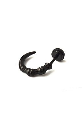 گوشواره استیل (فولاد) مشکی مردانه استیل (فولاد) Chavin - کد 31108825
