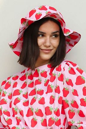 کلاه صورتی زنانه Gizce - کد 221340919