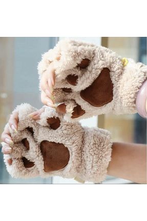 دستکش بژ زنانه پنبه ای Nanelimonshop - کد 215205747