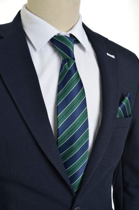 کراوات سرمه ای مردانه میکروفیبر Standart کد 95287001