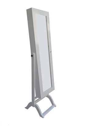 آینه سفید MDF Evim-E Aksesuar - کد 222488928