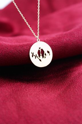 گردنبند نقره صورتی زنانه 925 عیار Silver And Silver - کد 40561308
