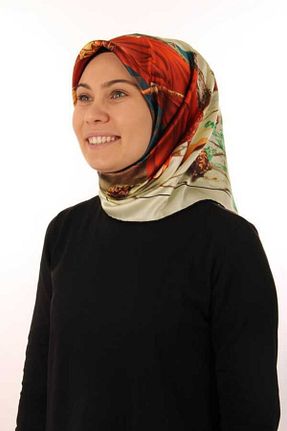روسری بژ İpek Tivil Aker - کد 40785495