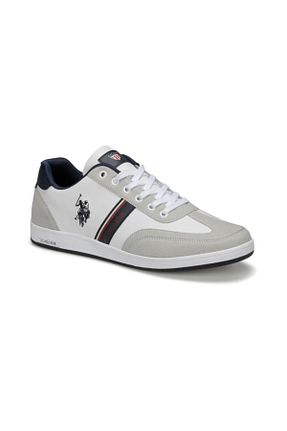 کفش پیاده روی سفید مردانه میکروفیبر U.S. Polo Assn. - کد 40814816