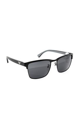 عینک آفتابی مشکی مردانه 56 Emporio Armani - کد 40933783