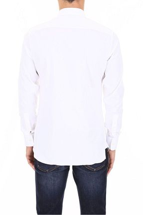 پیراهن سفید مردانه اسلیم فیت Z ZEGNA - کد 40953683