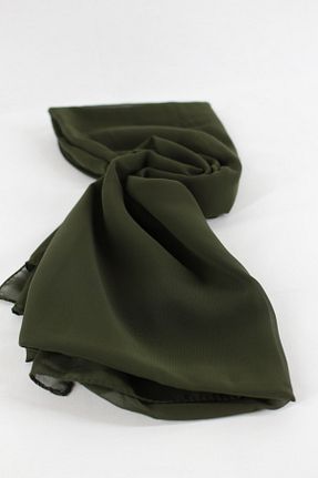 شال خاکی زنانه شیفون Duha Store - کد 41494937