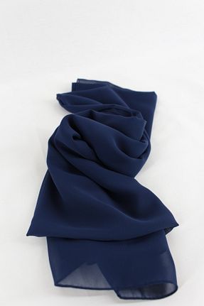 شال سرمه ای زنانه شیفون Duha Store - کد 41497467