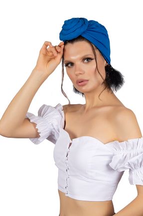 باندانا آبی پنبه ای Luna Nueva - کد 41717552