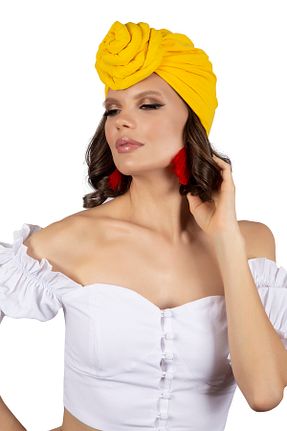 باندانا زرد پنبه ای Luna Nueva - کد 41805727