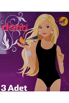 بادی مشکی بچه گانه پنبه ای Dono - کد 41835850