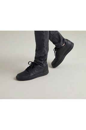 کفش اسنیکر مشکی مردانه بند دار Nike - کد 66348431