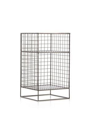 قفسه کتاب مشکی 60 سانتی متر GO DEKOR - کد 67835558
