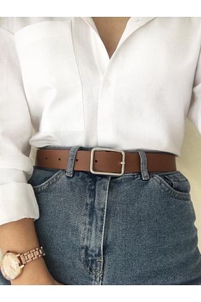 کمربند مشکی زنانه چرم مصنوعی TRENDY ACCESSORY - کد 95244761