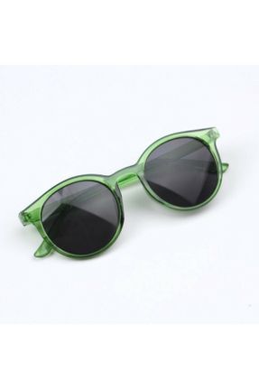 عینک آفتابی سبز زنانه 50 UV400 استخوان مات هندسی کد 135085458