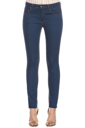 شلوار جین سرمه ای زنانه رگولار Victoria Beckham Denim - کد 225906132