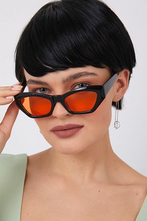 عینک آفتابی نارنجی زنانه UV400 ModaLand - کد 223839030