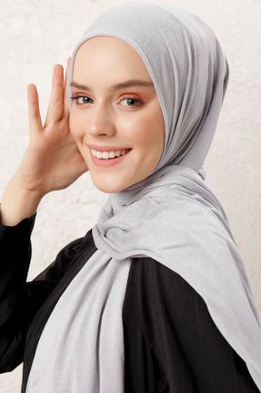 شال طوسی زنانه ویسکون کد 48200422