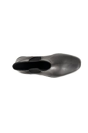 بوت / نیم بوت مشکی زنانه پاشنه تخت t-step - کد 225392957