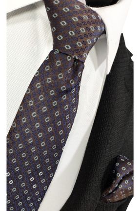 کراوات قهوه ای مردانه Standart میکروفیبر کد 227329261