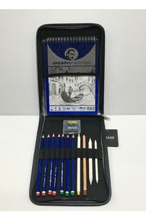 کاغذ و قلم هنری آبی hobi market art - کد 80473021