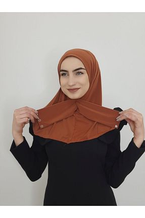 روسری نارنجی 100 x 100 R&S modibone - کد 229224585
