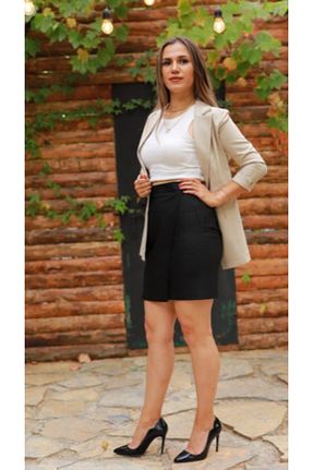 کت بژ زنانه اسلیم فیت yelizyavuzcollection - کد 229226737