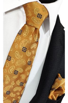 کراوات زرد مردانه Standart میکروفیبر کد 229379868