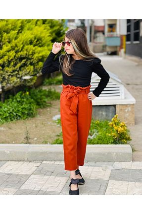 ست بالاتنه و پائین تنه مشکی بچه گانه بافتنی Genel Markalar - کد 87387880