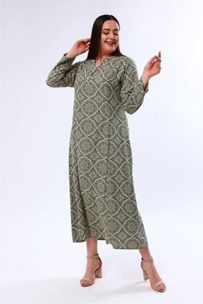 لباس سبز زنانه بافتنی Nehir tekstil - کد 229235552