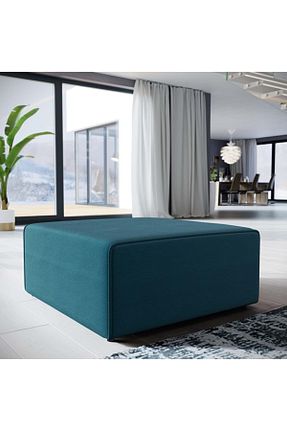 پوف و نیمکت آبی 80 x 80 DeccoStil - کد 229519435