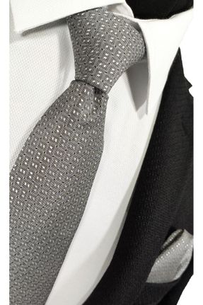 کراوات طوسی مردانه Standart میکروفیبر کد 229087818