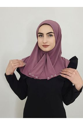 شال بنفش زنانه پنبه ای R&S modibone - کد 230089388