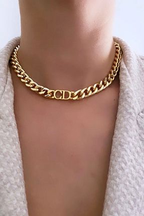 گردنبند جواهر طلائی زنانه Clare