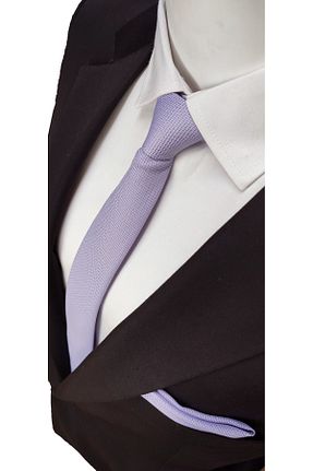 کراوات بنفش مردانه میکروفیبر Le Voux - کد 230319508