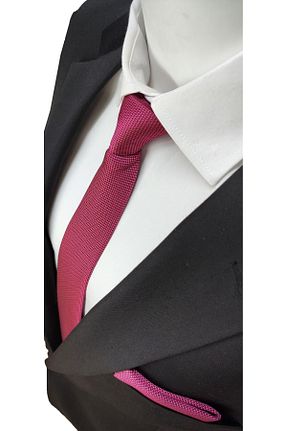 کراوات صورتی مردانه میکروفیبر Le Voux - کد 230353659