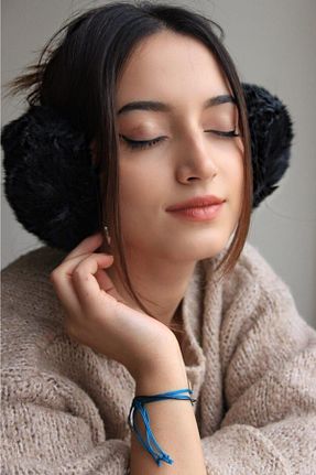 کلاه پشمی مشکی زنانه پشمی Çalıkuşu - کد 60600771